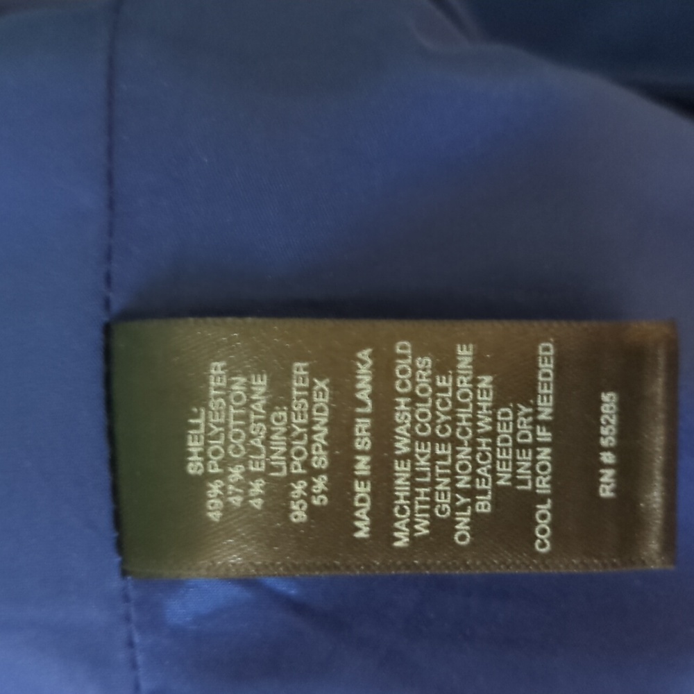 Express Royal Blue Pencil Skirt 6 - Picture 5 of 8